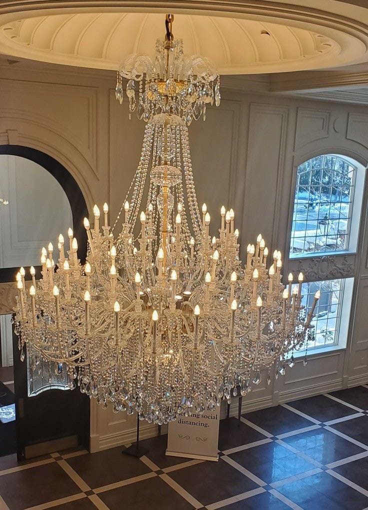 ✨ Lustre en Cristal – Élégance et Brillance Intemporelle